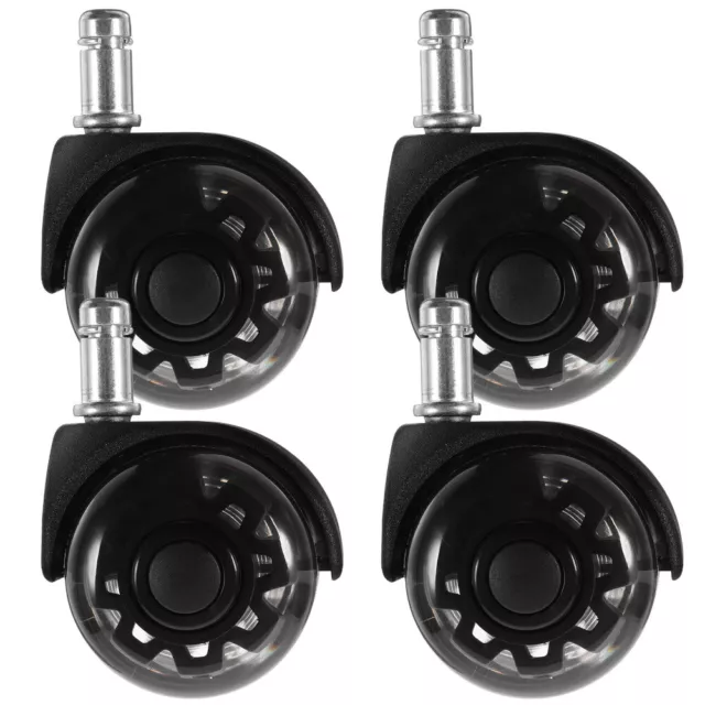 4pcs Home Replacement Chair Wheels Furniture Chair Casters Office Chair Wheels