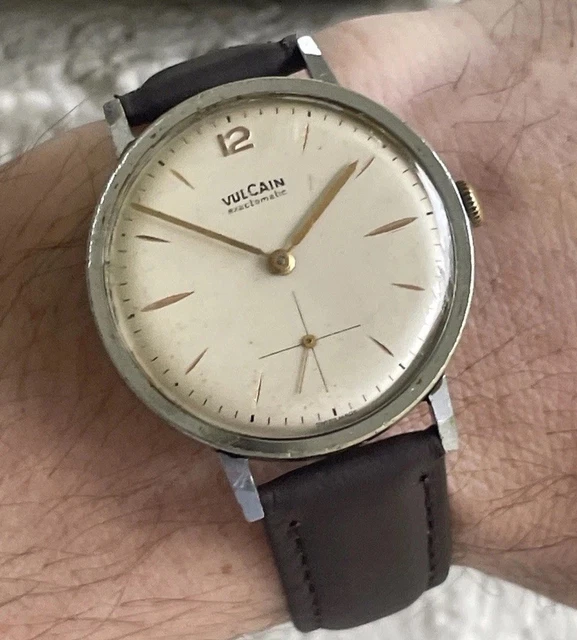 Montre Bracelet Vintage Vulcain Sea Eagle - Mécanique, Années 40, à Restaurer