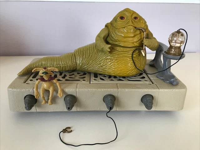 vintage star wars jabba the hutt playset figure 1983 HK