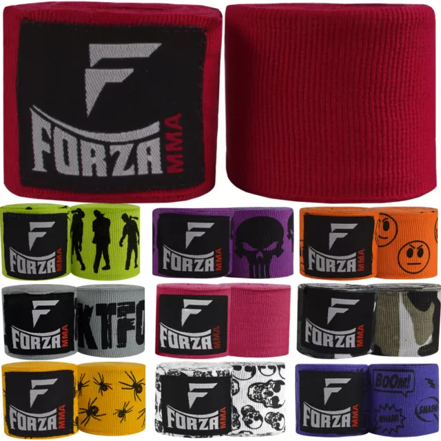 Forza Sports 180" Mexican Style Boxing and MMA Handwraps - 10-Pack