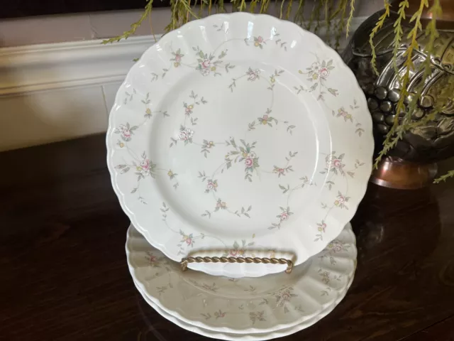 3~ MIKASA  Maxima "French Chintz" Salad /Dessert Plates