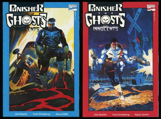 Punisher The Ghosts of Innocents Trade Paperback TPB Set 1-2 Lot Frank Castle