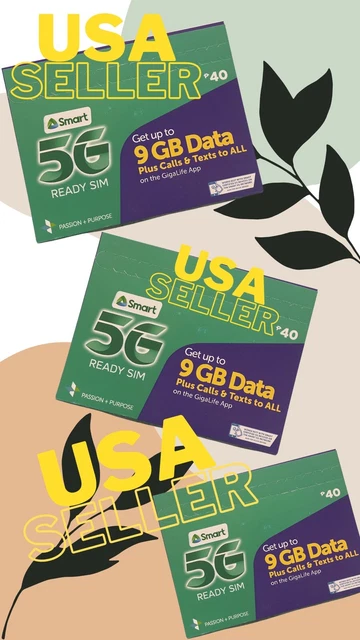 PHILIPPINES SMART PREPAID Roaming Sim Card Tri Cut Nano Micro Regular 12 29 PicClick