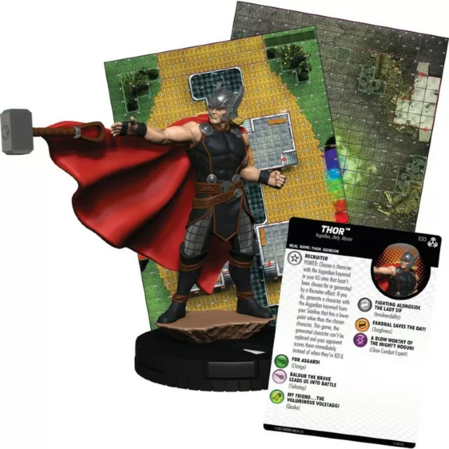 Play at Home Kit Avengers War of the Realms Marvel Heroclix FACTORY SEALED