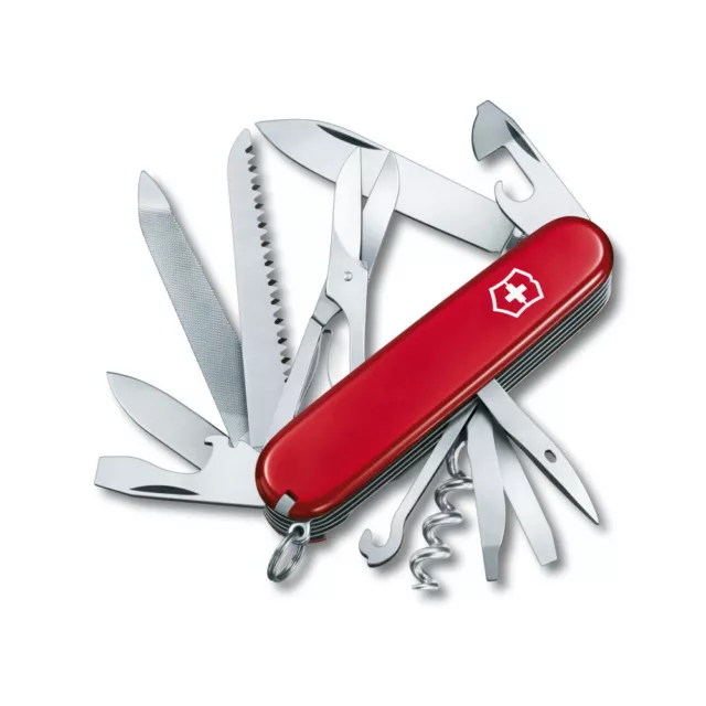 Victorinox Ranger Rojo - Navaja Suiza De Bolsillo 91 Mm - 21 Funciones