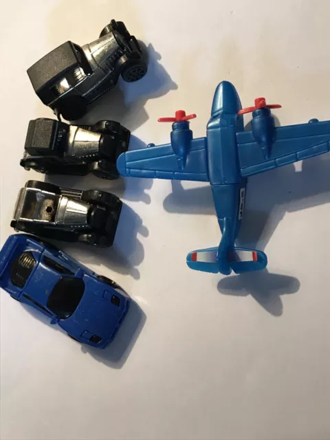 Lot Voitures et Avion Jouets Kinder Surprise Ferrero Vintage K02n 87.94.98