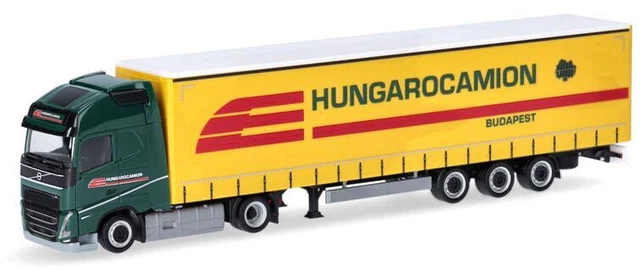 VOLVO FH5 Globetrotter XL 8x4 Avec Remorque Porte-engins 7 Essieux  Verschoor