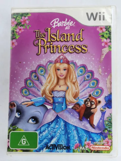 Barbie as The Island Princess (Nintendo Wii PAL, 2007) - no Manual