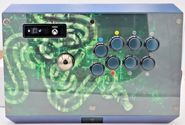 RAZER ATROX ARCADE Fight Stick Controller Xbox One *CRACKED CORNER* $87 ...