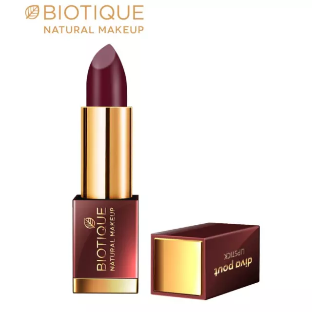 Biotique Natürlich Makeup Diva Schmollmund Lippenstift, Midnight Passions- 4gm 3