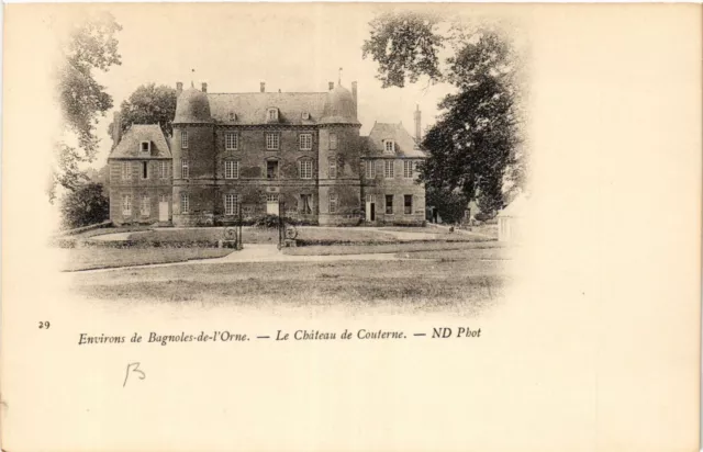 CPA AK Env. de BAGNOLES-de-l'ORNE-Le Chateau de COUTERNE (435292)