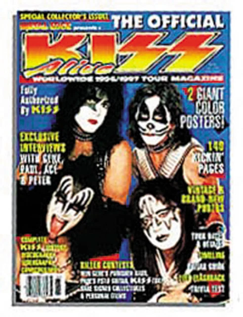 KISS M124602 MAGAZINE (ALL KISS) Metal Edge Kiss Alive