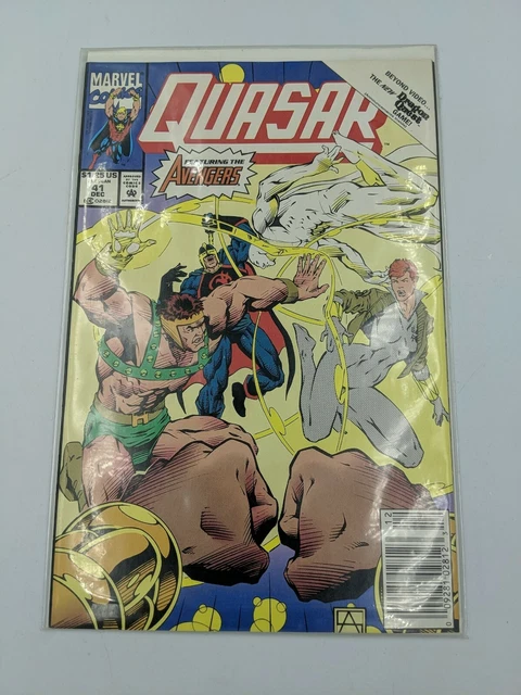 Quasar #41 NM++ 9.6/9.8 Marvel Comics 1992 Greg Capullo art