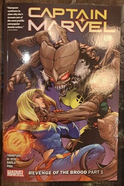 Captain Marvel Tpb Volume 9 Revenge Of The Brood Part I
