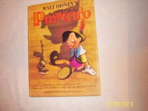 Walt Disneys Version of Pinocchio - Hardcover By Collodi, Carlo - VERY GOOD