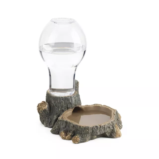 Lot De 2 Abreuvoirs Pour Tortue Terrestre - Bol Eau Nourriture Petit Reptile - Serpent, Lézard - Vert - 2