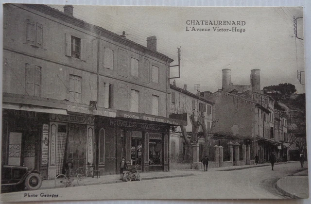 Châteaurenard 13 CPA Avenue Victor Hugo Good Condition
