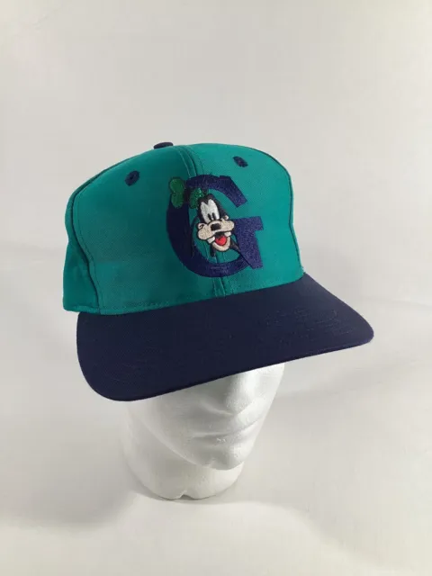 DISNEY Goofy SnapBack Hat Cap YOUTH KID Adjustable OSFM 100% Cotton