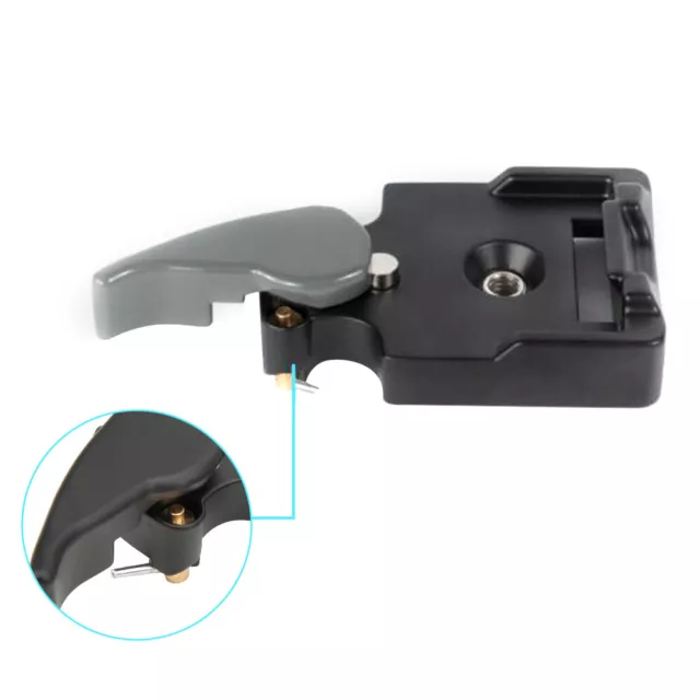 Ballhead Quick Release Plate Clamp Adapter Stabilizer Plates For 2 TOH