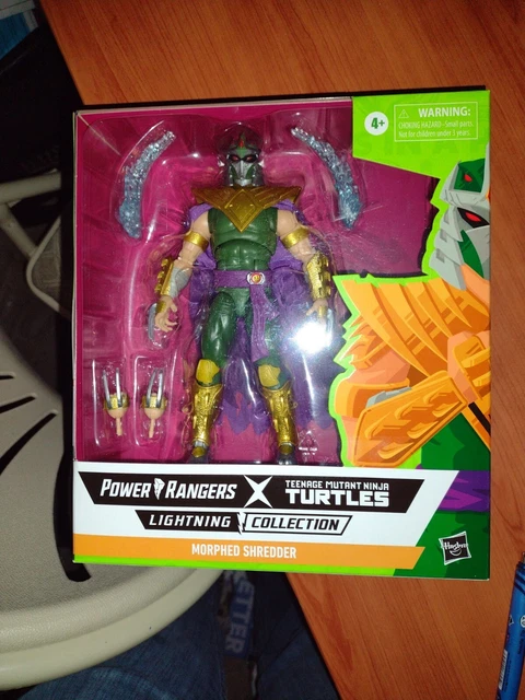 Hasbro Power Rangers Lightning Green Ranger Shredder Deluxe Action Figure
