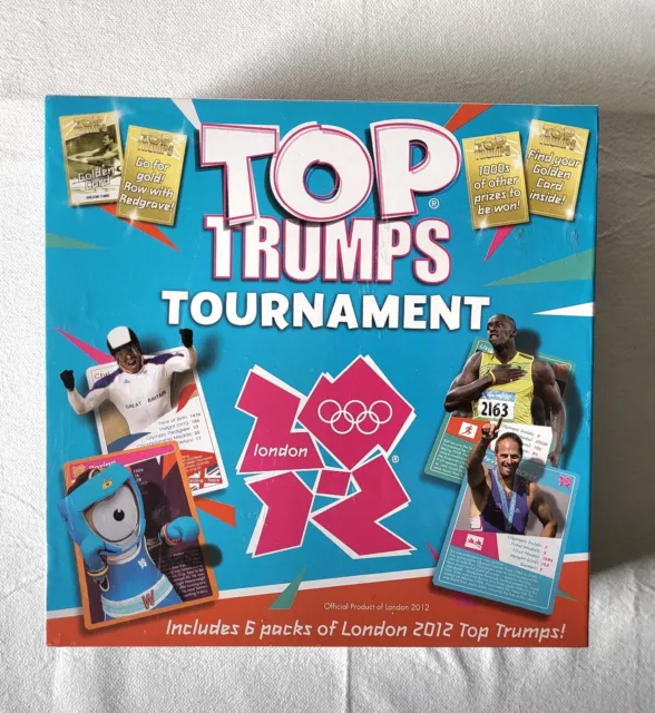 Top Trump’s Tournament Game London 2012 . New/ Sealed