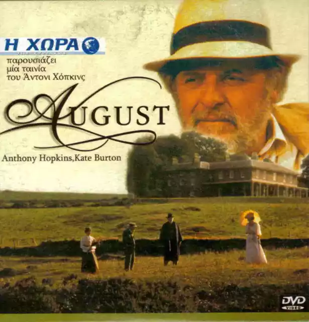 AUGUST (1996) (Anthony Hopkins, Leslie Phillips, Kate Burton, Gawn Grainger) DVD
