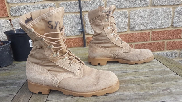 US MILITARY ALTAMA tan jungle desert boots size 9 UK panama sole £45.00