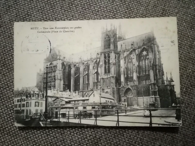 Cpa Metz La Cathedral