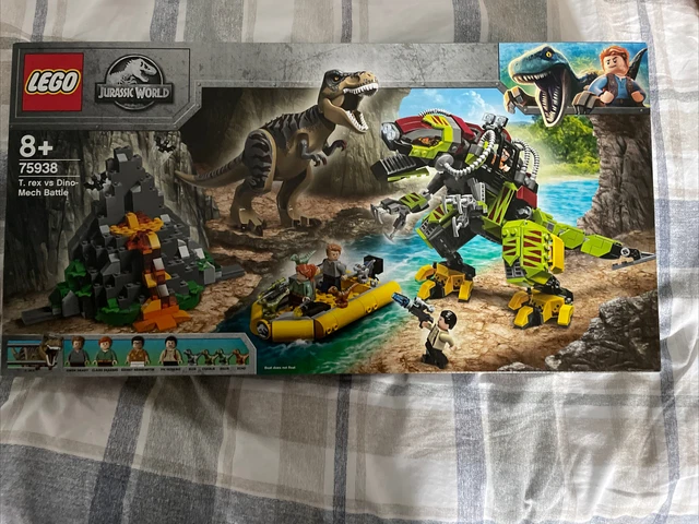LEGO JURASSIC WORLD T. rex vs Dino-Mech Battle (75938) Brand New Sealed ...