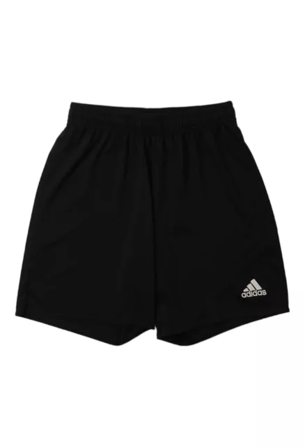 Pantaloncini vintage Adidas logo ricamato abbigliamento sportivo leggeri neri - medi