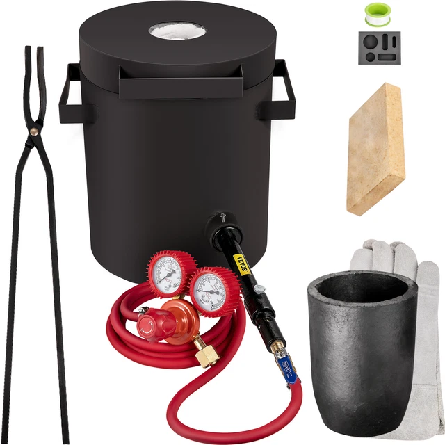 Forge à Gaz DEVIL FORGE Avec 2 Brûleurs DFP Connectés - Pour Propane/butane, Acier, Fabriqué En Lituanie