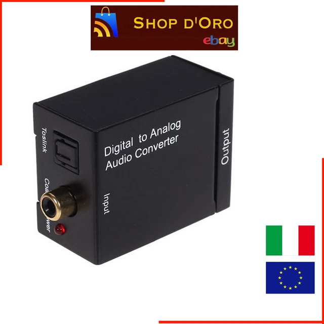 Conversor audio digital a analógico con Bluetooth