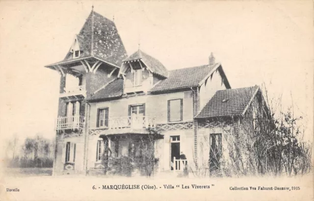 Cpa 60 Marqueglise / Villa Les Viverets