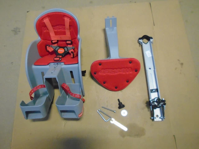 WeeRide sicherer Baby-Fahrradsitz vorne rot ~ 2