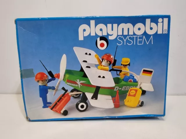 Avion-3246-A Pegazus Playmobil 1977 - Ressourcerie Histoires Sans Fin