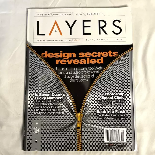 Layers Magazine Adobe Design Photography Video Education Flash July August 2006