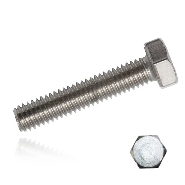 10 Vis à Tête Douille M8x70mm Grade 12.9 - Boulons Demi-filetage Pour Bricolage