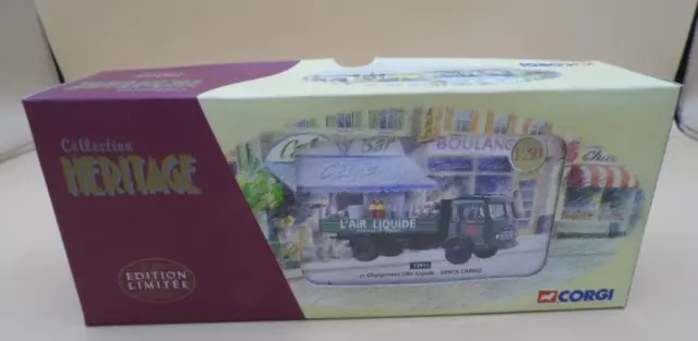 CORGI HERITAGE 72911. 1/50 Simca Cargo Liquid Air Loading FRENCH MINT IN BOX