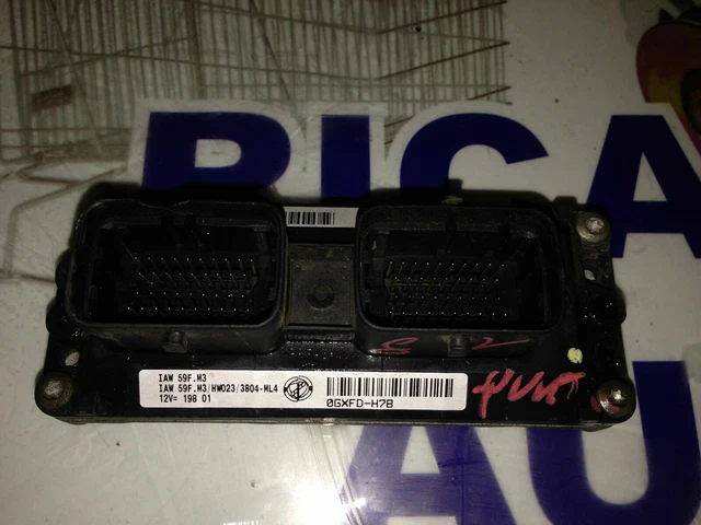 Calculateur Moteur Fiat Punto 1.2 Es 0 261 206 980 - Recycl Auto 60