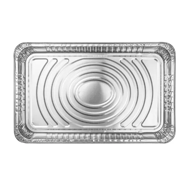 Karat Full Size Standard Aluminum Foil Medium Depth Steam Table Pans-50 pcs
