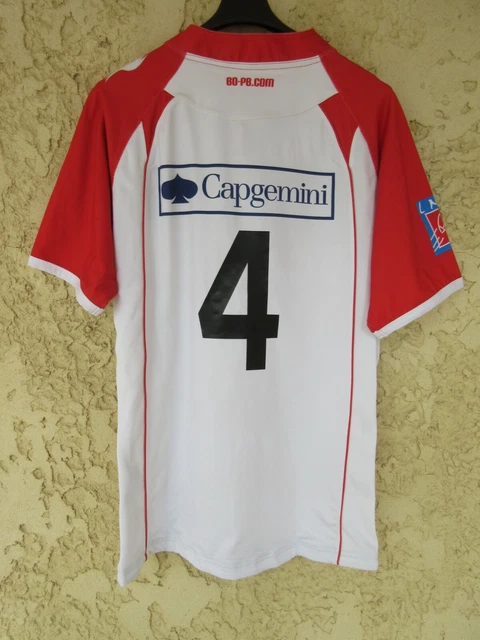 Maillot De Rugby Biarritz Olympique - Burrda - Capgemini - Taille XL - Porté Et Dédicacé ?