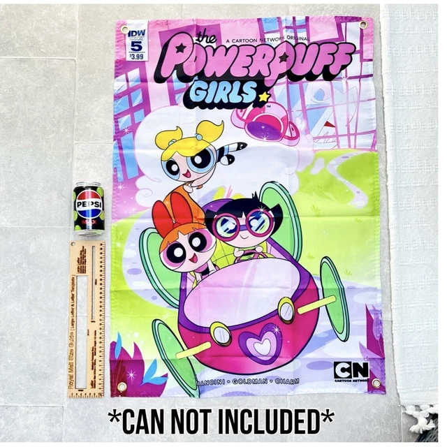 cartoon-network-powerpuff-girls-poster-rare-comic-vintage-rare-y2k