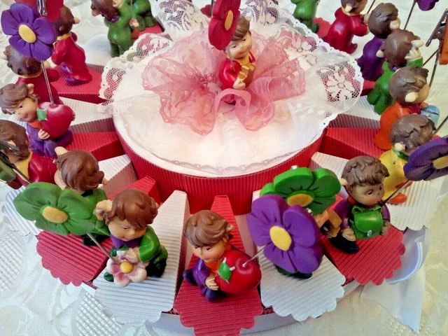 Torta Bomboniera Salvadanaio A Forma Di Tartaruga – 12 Fette Con Confetti – Per Comunione, Cresima, Compleanno (SB) - 2