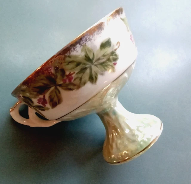 Taza de té vintage elegante con brillo JAPÓN