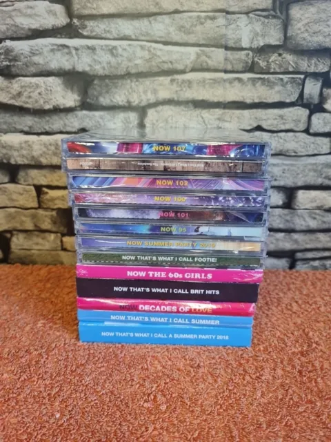 Now That’s What I Call Music CD Bundle - 13 X Original CD Albums - NEW & SEALED.