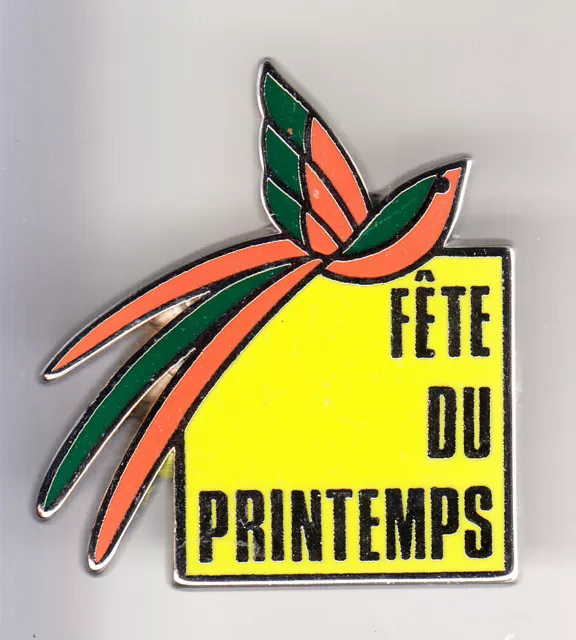 Rare Pins Pin's .. Mode Fashion Oiseau Bird N°1 Shop Le Printemps Paris 75 ~Cm