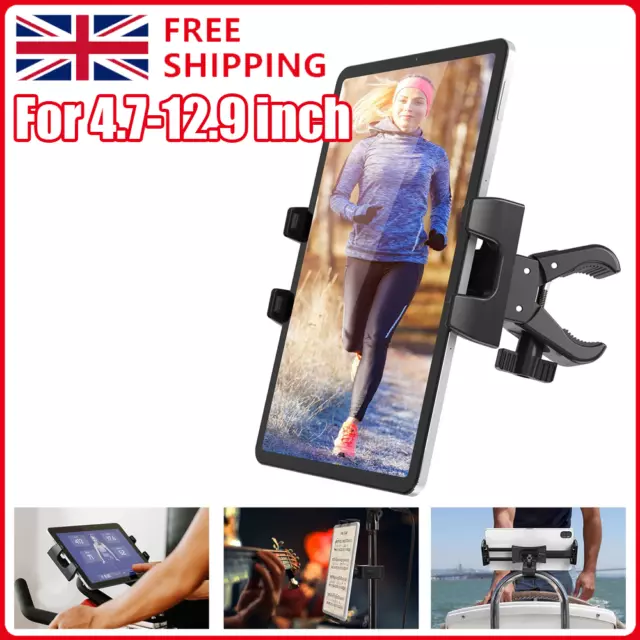 360° Bike Phone Bicycle Handlebar Tablet Holder Portable Mount Cycling Exercise