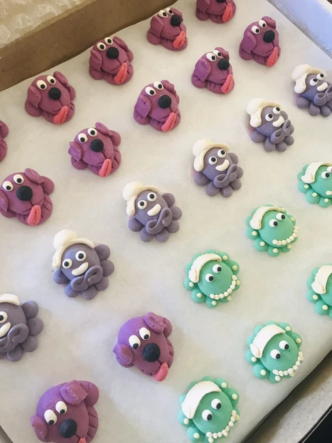 20 X Edible 3D 20mm Daisies Daisy Flowers, Cake, Cupcake Toppers