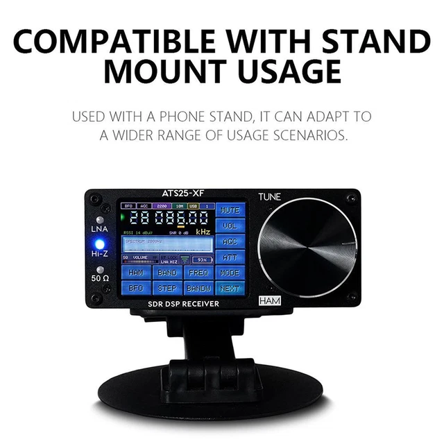 Ricevitore RTL SDR 100KHz-1766MHz - RTL2832U R820T2, TCXO 0.5PPM, Per Radio Defined Software, AM, FM, USB, LSB - Foto 12