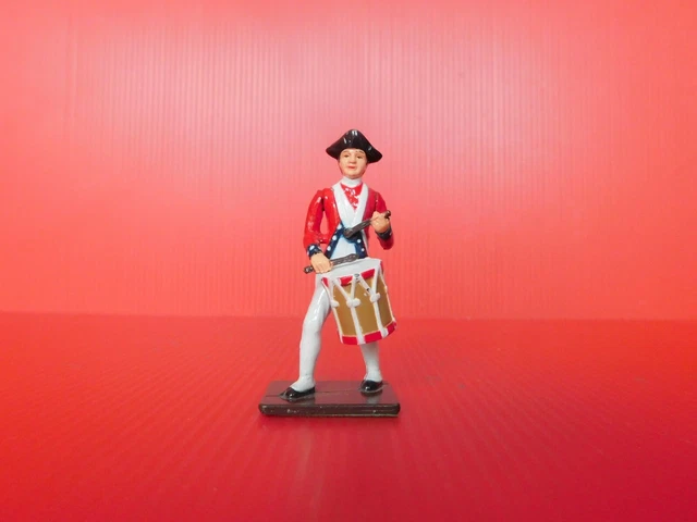 SOLDAT DE PLOMB DE MARQUE ANGLAISE : TRES BEAU TIMBALIER DE LA GARDE
